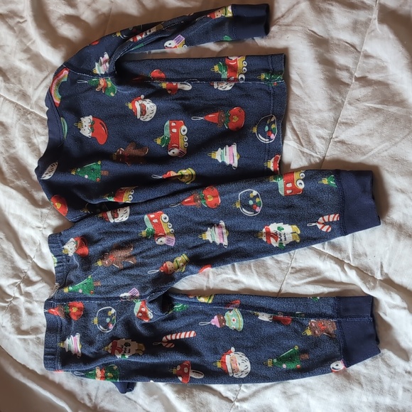 Hanna Andersson and Crewcuts Boys Christmas PJs Size 3 - Picture 6 of 8